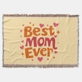 Bästa Mamma någonsin - Mysigt, Varm och Fullt av K Filt