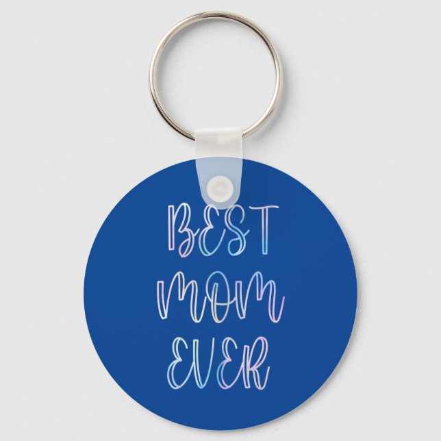 Bästa mamma någonsin   nyckelring (Framsida)