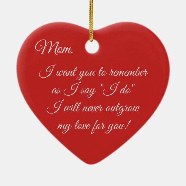 Bästa Mamma någonsin Ornament (Baksidan)