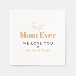 Bästa mamma någonsin pappersservett