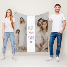 Bästa Mamma någonsin Personlig Fleece Blanket