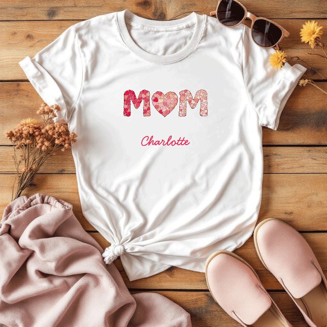 Bästa Mamma någonsin | Personlig Mor dag T Shirt (Skapare uppladdad)