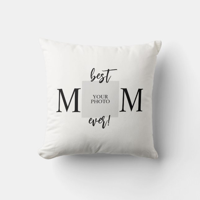 Bästa Mamma någonsin Personlig Mors dag Kudde (Framsida)