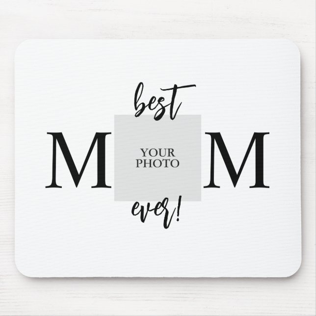 Bästa Mamma någonsin Personlig Mors dag Musmatta (Framsidan)