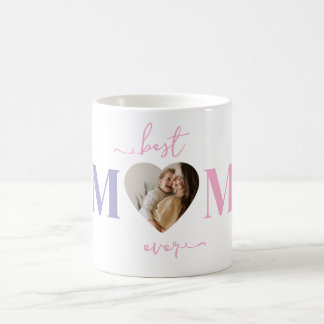 Bästa Mamma någonsin Personlig mugg Hjärtformad fo