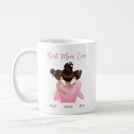 Bästa Mamma någonsin Personlig Rosa vattenfärg Kaffemugg