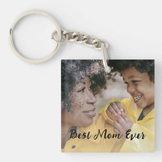 Bästa mamma någonsin Personliga barnnamn Två foton