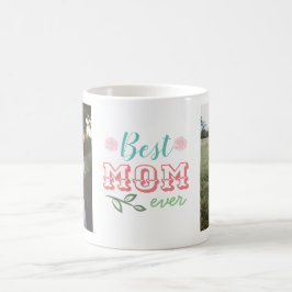 Bästa Mamma någonsin Photo Collage Mugg
