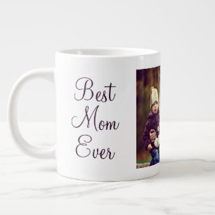 Bästa Mamma någonsin Photo Mors dag Jumbo Mugg