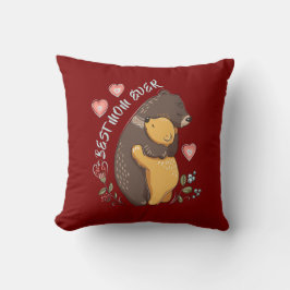 Bästa mamma någonsin Pillow, bästa mors dag-presen Kudde