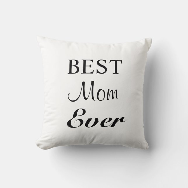 Bästa Mamma någonsin Pillow Kudde (Framsida)