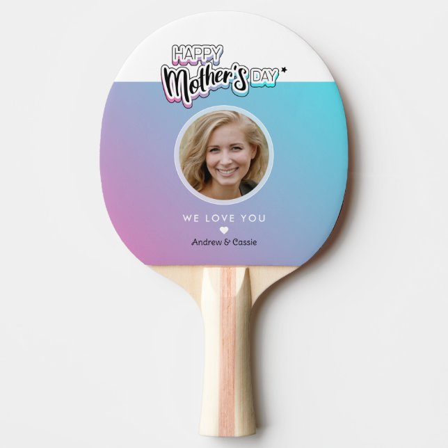 Bästa mamma någonsin pingisracket (Framsidan)