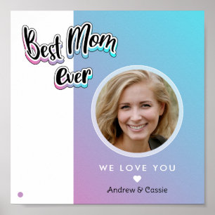 Bästa mamma någonsin poster