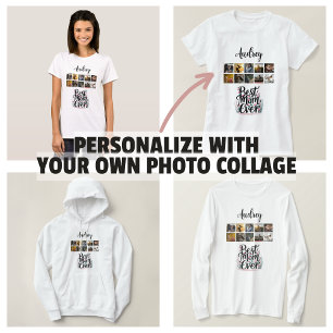 Bästa mamma någonsin presenter till mors dag minne t shirt