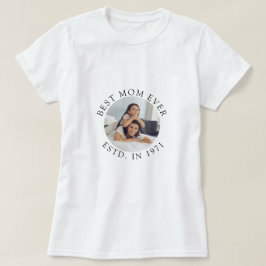 Bästa Mamma någonsin presenterade idé T Shirt