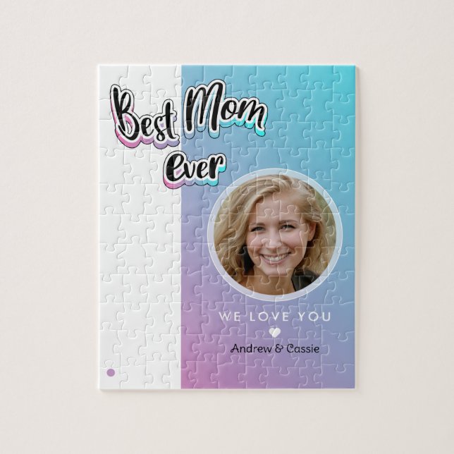 Bästa mamma någonsin pussel (Vertikal)