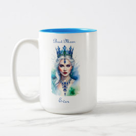 Bästa Mamma någonsin Queen Två-Tonad Mugg