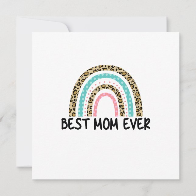 Bästa Mamma någonsin Rainbow (Framsida)