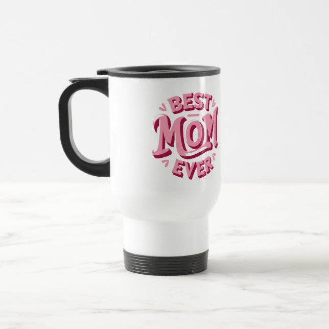 Bästa mamma någonsin resemugg (Vänster)
