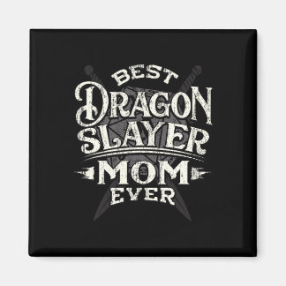 Bästa mamma någonsin Rolig mors dag Rpg spelare kv Magnet