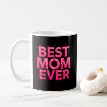 Bästa Mamma någonsin Rosa för fjäril