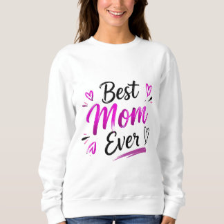 Bästa mamma någonsin Rosa Hjärtan T Shirt