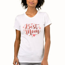 Bästa mamma någonsin Rosa typografi skript