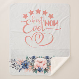 Bästa Mamma någonsin Rustic Boho Blommigt Mors dag