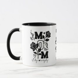 Bästa mamma någonsin – Stilsam hyllning Mugg