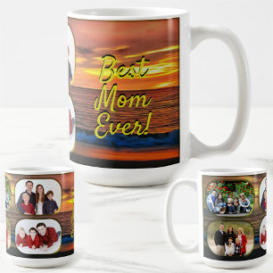 Bästa Mamma någonsin Sunset 1577 Kaffemugg