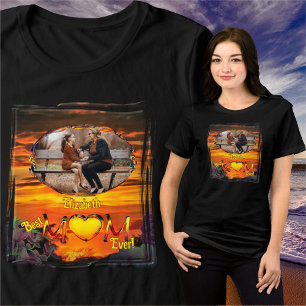 Bästa Mamma någonsin Sunset Marina 2584 T Shirt