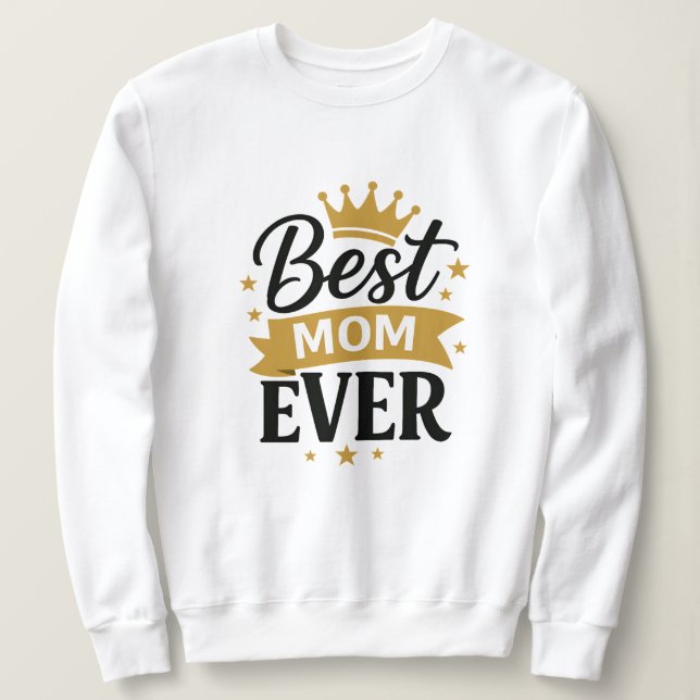 Bästa mamma någonsin t shirt (Design framsida)