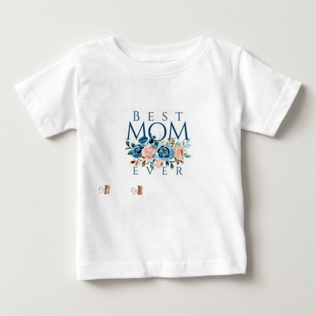 Bästa Mamma någonsin T Shirt (Framsida)