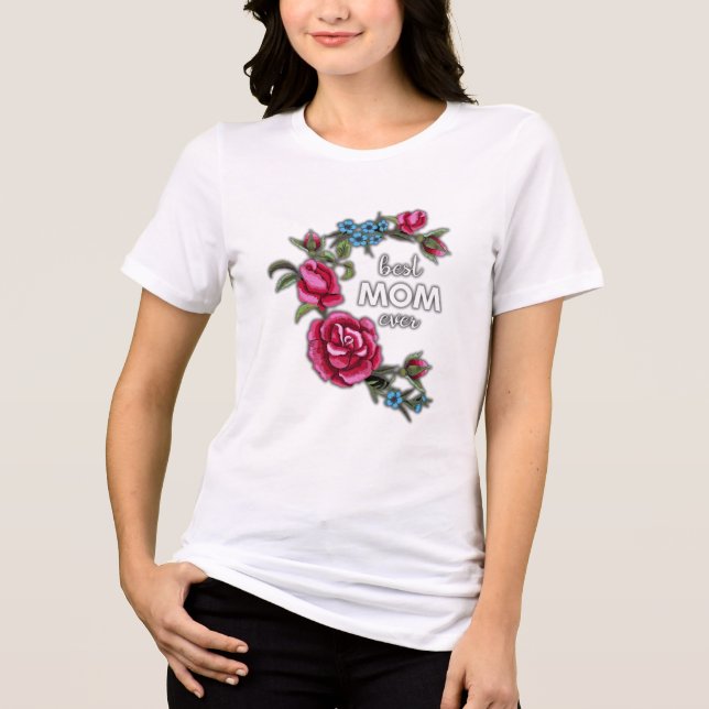 bästa mamma någonsin t shirt (Framsida)