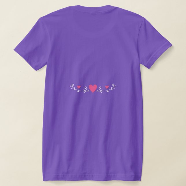 bästa mamma någonsin t-shirt (Laydown Baksida)