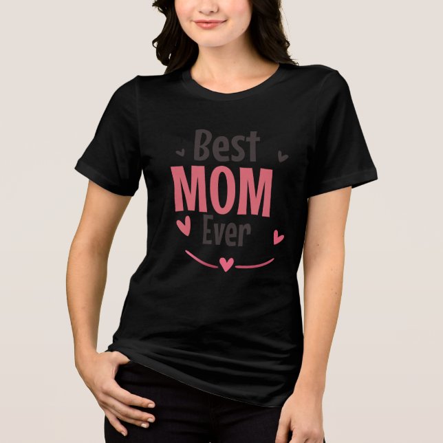 Bästa mamma någonsin  t shirt (Framsida)