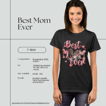 Bästa Mamma någonsin T-Shirt