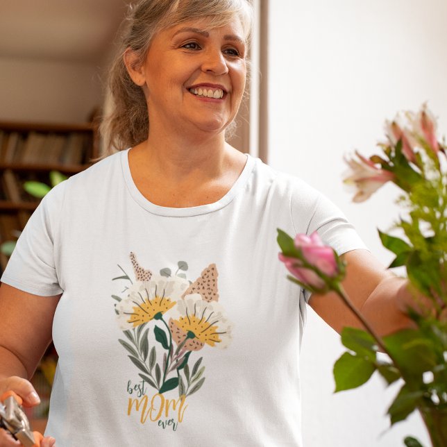 Bästa Mamma någonsin T Shirt (Skapare uppladdad)