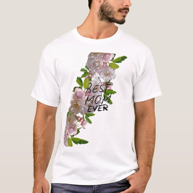 Bästa Mamma någonsin T Shirt (Framsida)