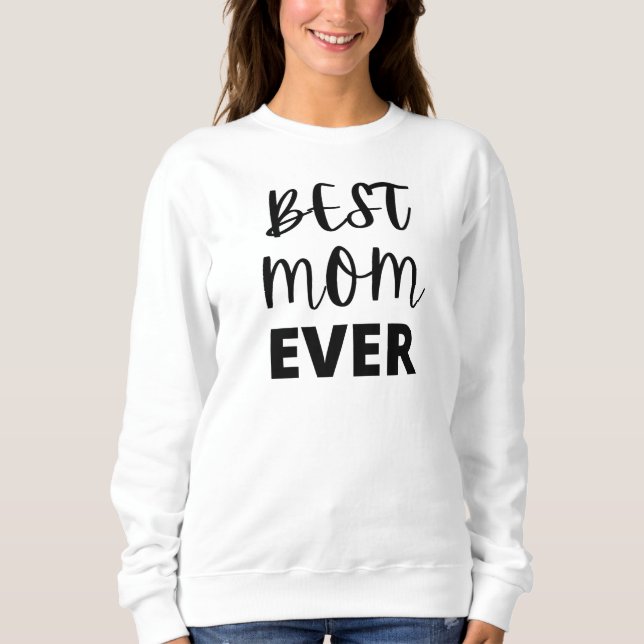 Bästa Mamma någonsin T Shirt (Framsida)