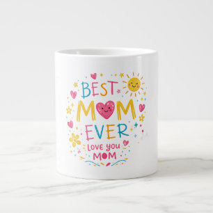 Bästa mamma någonsin T-shirt Jumbo Mugg