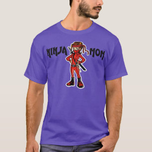 Bästa Mamma någonsin tidigare Ninja-läge på T Shirt