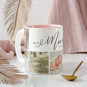 Bästa Mamma någonsin tidigare skript Mors dag 5-fo Två-Tonad Mugg