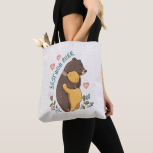 Bästa mamma någonsin, Tote Bag, mors dag-presentid Tygkasse