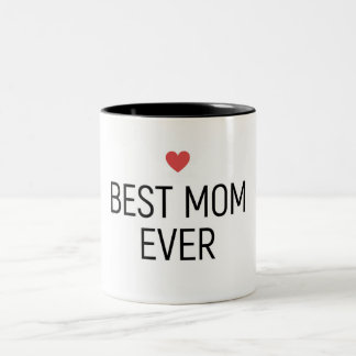 Bästa mamma någonsin Två-Tonad mugg
