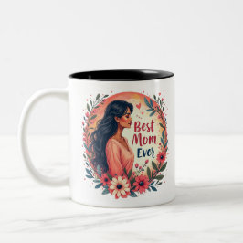 Bästa Mamma någonsin Två-Tonad Mugg