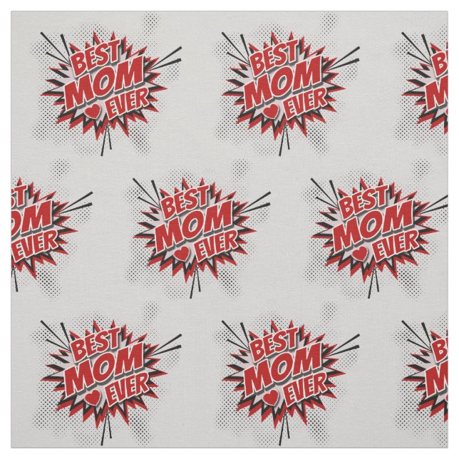 Bästa Mamma någonsin Tyg (Provkarta)