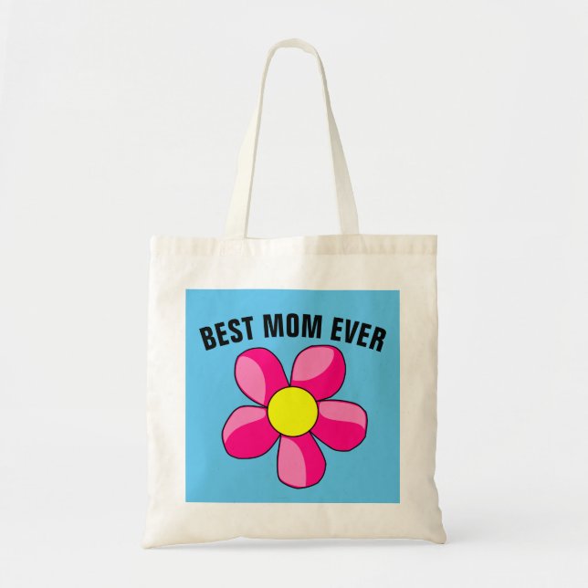 BÄSTA MAMMA NÅGONSIN TYGKASSE (Framsidan)