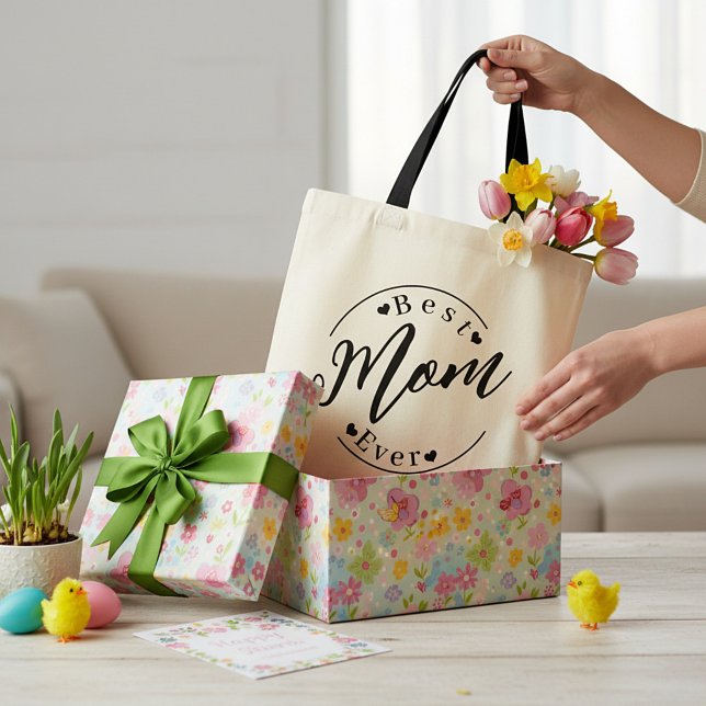Bästa mamma någonsin tygkasse (Skapare uppladdad)