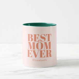 Bästa Mamma någonsin-typografi anpassad Mugg